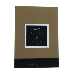 KJV, Large Print Verse-By-Verse Reference Bible, MacLaren Series, Leathersoft, -Books-Bible 206 0007 1