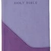 KJV Personal Size Giant Print Reference Bible -Lilac/Violet Flexisoft Leather -Books-Bible 206 0084 0