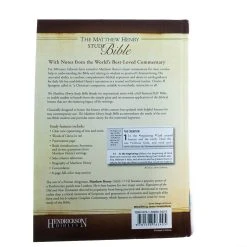 Matthew Henry Study Bible Hardcover -Books-Bible 206 0118 4 1