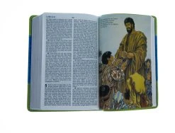 KJV Kids Bible Flexisoft Blue & Green 12 KJV Kids Bible Flexisoft Blue & Green -Books-Bible 206 0129 5 1