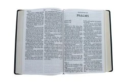 KJV Super Giant Print Reference Bible, Black Leathertouch -Books-Bible 206 0150 3 1