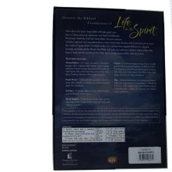 KJV Life In The Spirit Study Bible-Black Bonded Leather Indexed -Books-Bible 206 0151 5