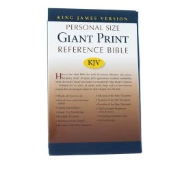 KJV Personal Size Giant Print Reference Bible -Books-Bible 206 0271 5