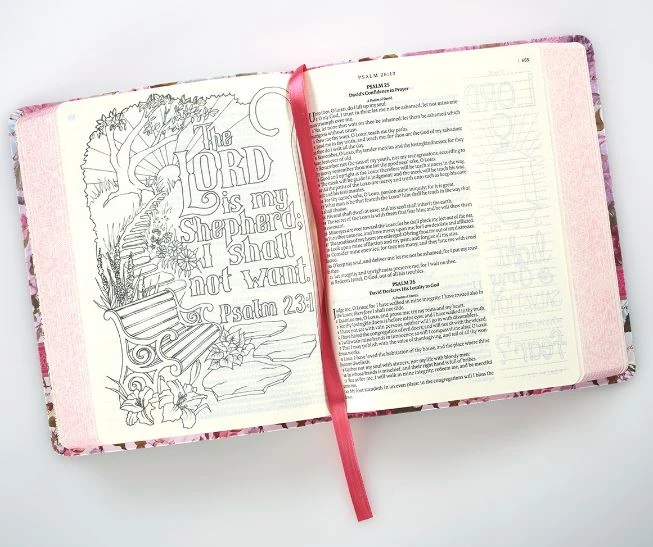 My Creative Bible KJV: Silken Flexcover Bible For Creative Journaling 7 My Creative Bible KJV: Silken Flexcover Bible For Creative Journaling - Image 5