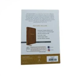 Kjv Thinline Bible, Large Print, Tan Leathersoft -Books-Bible 206 0360 5