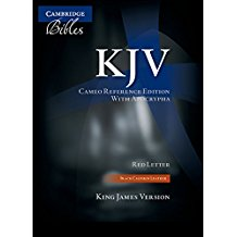 KJV Reference Bible -Cameo 1 KJV Reference Bible -Cameo -Books-Bible 206 0368 0