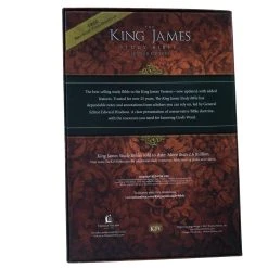 KJV Study Bible Second Edition-Black Bonded Leather Indexed -Books-Bible 206 0389 5 2