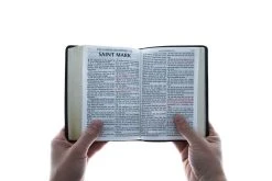 KJV Compact Large Print Lux-Leather Dark Brown -Books-Bible 206 0468 4