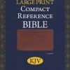 KJV Large Print Compact Reference Bible-Espresso Flexisoft -Books-Bible 206 0581 0