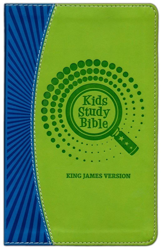 KJV Kids Study Bible Green/Blue Imitation Leather 3 KJV Kids Study Bible Green/Blue Imitation Leather