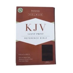 KJV Giant Print Reference Bible, Brown LeatherTouch -Books-Bible 206 0701 1 1