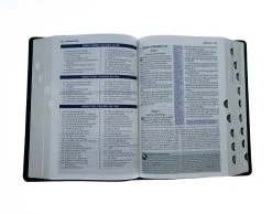 KJV Study Bible, Genuine Leather Black, Indexed, Full-Color Edition -Books-Bible 206 0714 3 1
