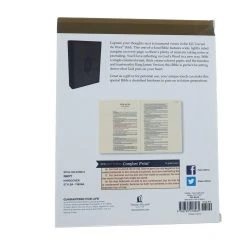 KJV, Journal The Word Bible, Hardcover, Blue, Red Letter Edition -Books-Bible 206 0767 5 2