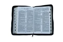 KJV Classic Reference Bible Calfskin Zipper Thumb Index -Books-Bible 206 0799 4