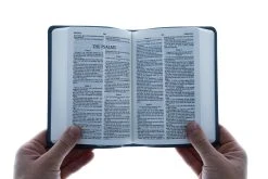 KJV On-the-Go Bible, Slate Blue Imitation Leather -Books-Bible 206 0803 3