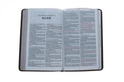 KJV, Thinline Bible Youth Edition, Leathersoft, Brown -Books-Bible 206 0816 4