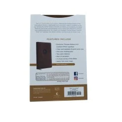 KJV, Thinline Bible Youth Edition, Leathersoft, Brown -Books-Bible 206 0816 5