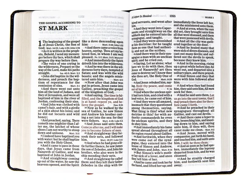 KJV Large Print Personal Size Reference Bible 4 KJV Large Print Personal Size Reference Bible - Image 3