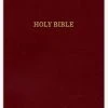 KJV, Thinline Reference Bible, Leather-Look, Burgundy, Red Letter Edition -Books-Bible 206 0829 0