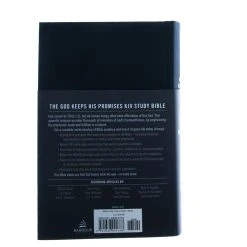 The God Keeps His Promises KJV Study Bible [Slate Leaf] -Books-Bible 206 0845 4 1