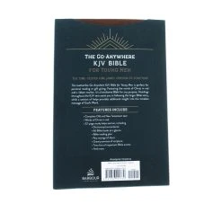 KJV Bible The Go-Anywhere For Young Men [Woodgrain Chestnut] -Books-Bible 206 0862 5