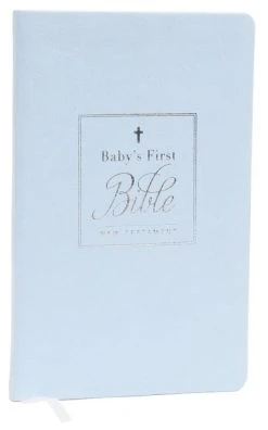 KJV Baby’s First New Testament, Leathersoft, Blue