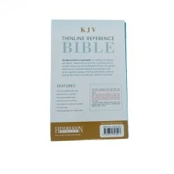 KJV Thinline Reference Bible – Blue Imitation Leather -Books-Bible 206 0878 5