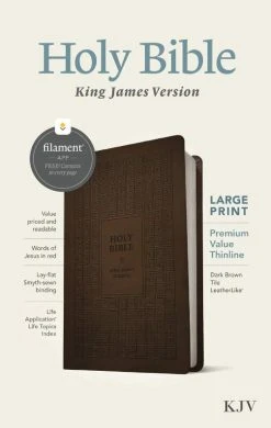 KJV Large Print Premium Value Thinline Brown – Filament Enabled 9 KJV Large Print Premium Value Thinline Brown – Filament Enabled -Books-Bible 206 0897 0