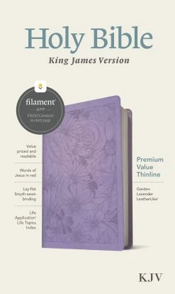 KJV Premium Value Thinline Bible Lavender – Filament Enabled -Books-Bible 206 0900 0