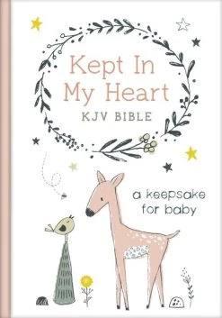 Kept In My Heart KJV Bible [Coral Woodland]