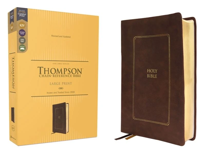 KJV Thompson Chain-Reference Bible – Brown 3 KJV Thompson Chain-Reference Bible – Brown