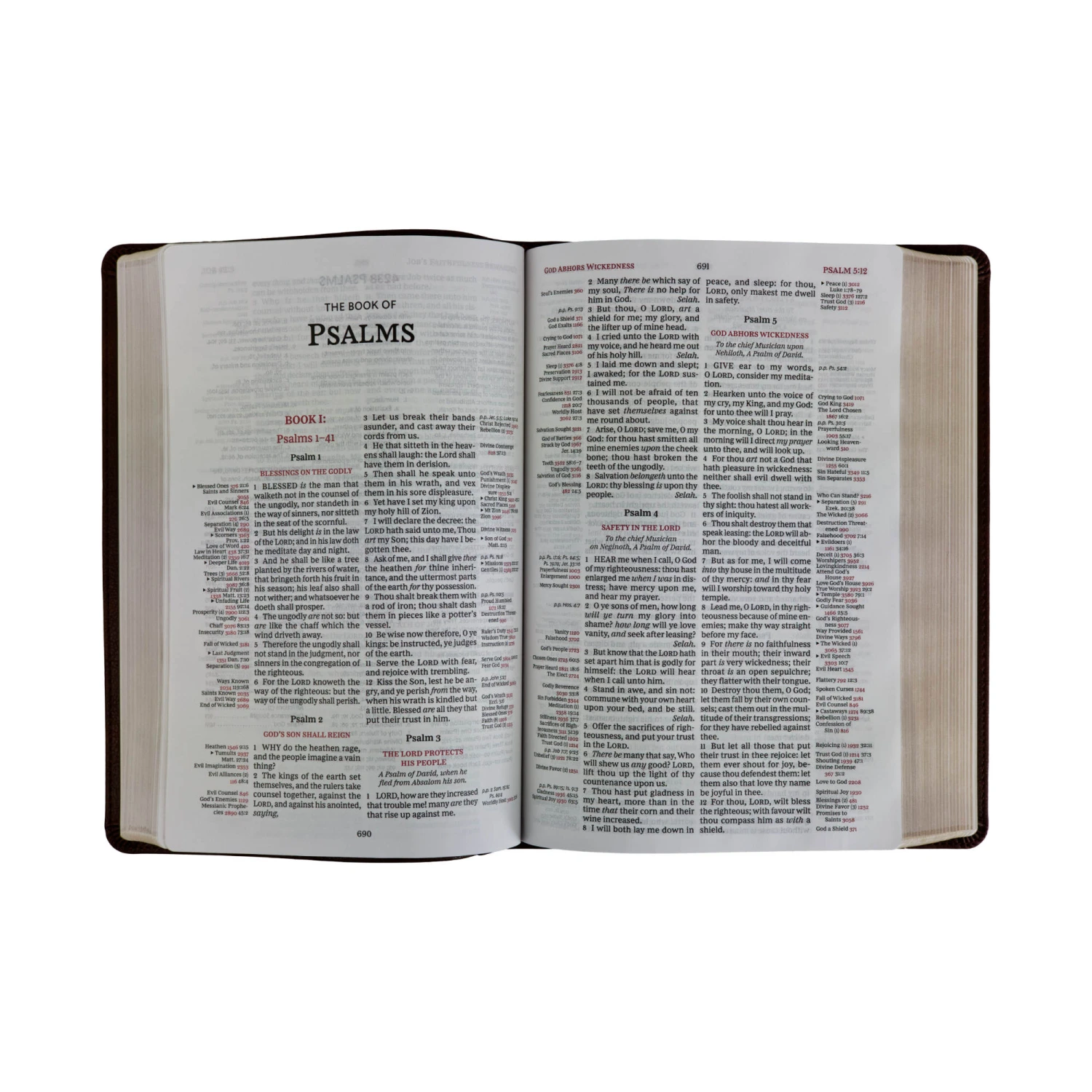 KJV Thompson Chain-Reference Bible – Brown 6 KJV Thompson Chain-Reference Bible – Brown - Image 4