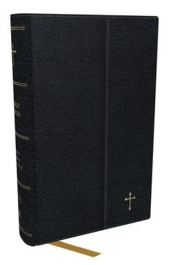 KJV Compact Reference Bible, Leatherflex, Black With Flap