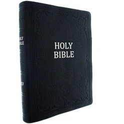 KJV Bible Super Giant Print Dark Brown Faux Leather