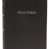 KJV Study Bible, Large Print, Bonded Leather, Black