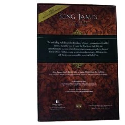 KJV Study Bible, Large Print, Bonded Leather, Black 13 KJV Study Bible, Large Print, Bonded Leather, Black -Books-Bible 206 2086 5