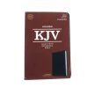 KJV Giant Print Reference Bible, Charcoal LeatherTouch