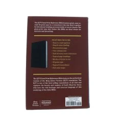 KJV Giant Print Reference Bible, Charcoal LeatherTouch -Books-Bible 206 2095 5
