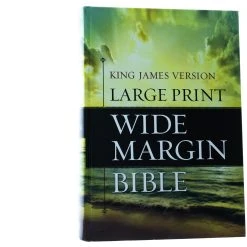 KJV Large Print Wide Margin Bible Hardcover 8 KJV Large Print Wide Margin Bible Hardcover -Books-Bible 206 2103 1