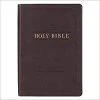 KJV Bible Giant Print Full Size Dark Brown Faux Leather -Books-Bible 206 2115 0