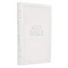 KJV Bible White Faux Leather Large Print Thinline Thumb Index 2 KJV Bible White Faux Leather Large Print Thinline Thumb Index -Books-Bible 206 2123 0