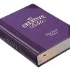 KJV Purple Quarter-bound Faux Leather Hardcover – A Journaling Bible -Books-Bible 206 2138 0