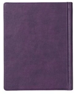 KJV Purple Quarter-bound Faux Leather Hardcover – A Journaling Bible -Books-Bible 206 2138 2