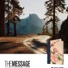 The Message Thinline, Large Print Floral -Books-Bible 207 0021 0