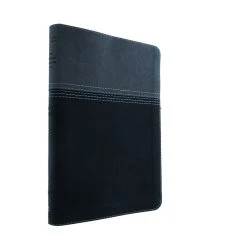 NASB, Thinline Bible, Leathersoft, Black, Red Letter Edition