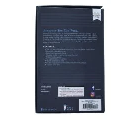 NASB, Thinline Bible, Leathersoft, Black, Red Letter Edition -Books-Bible 208 0045 5