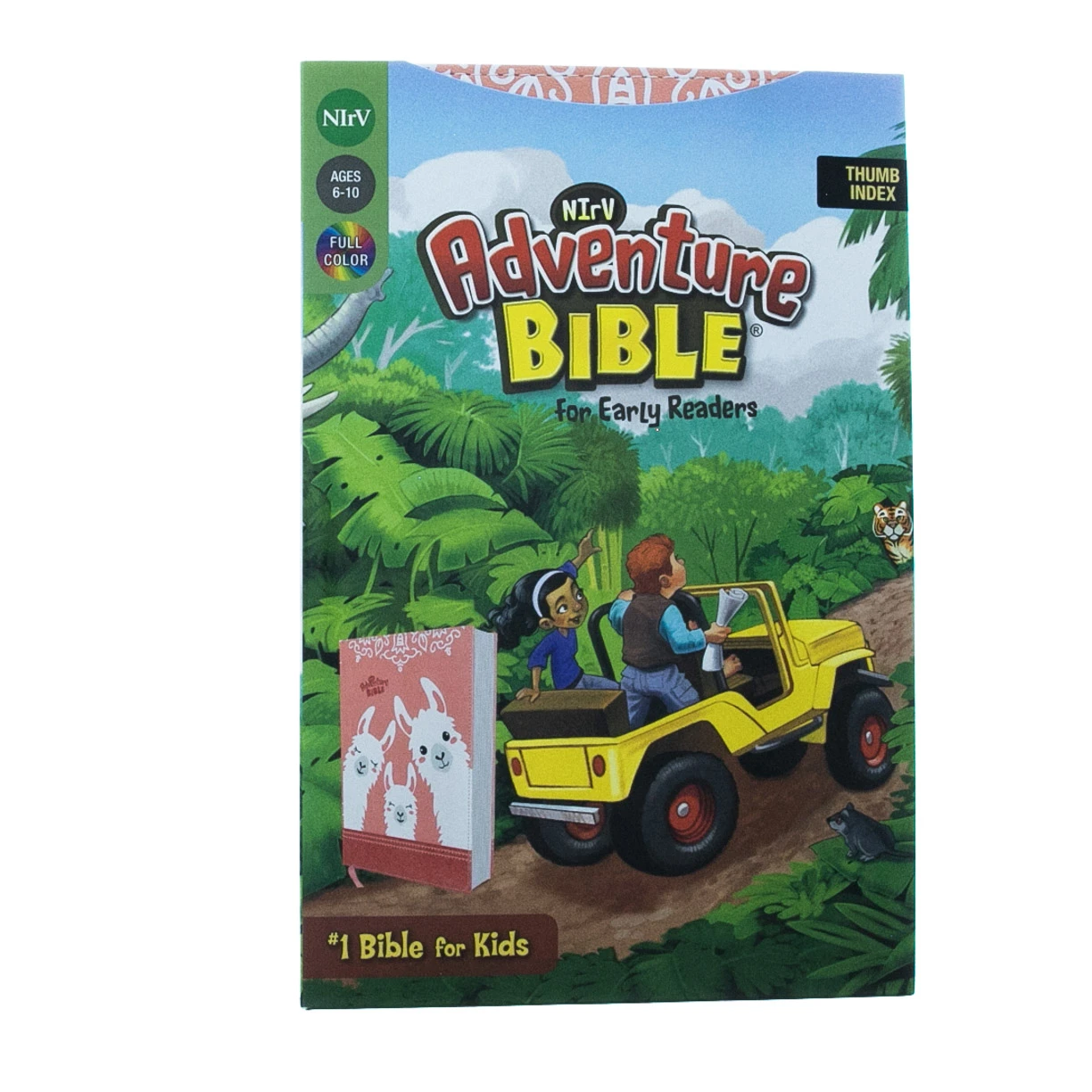 NIRV Adventure Bible For Early Readers Pink With Llamas 4 NIRV Adventure Bible For Early Readers Pink With Llamas - Image 2