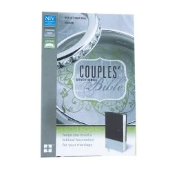 NIV Couples Devotional Bible-Chocolate/Silver Duo-Tone -Books-Bible 210 0160 1