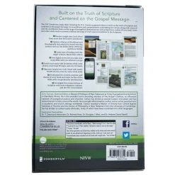 NIV Zondervan Study Bible, Personal Size Leathersoft, Light Blue/Turquoise -Books-Bible 210 0167 5