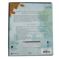 NIV, Our Family Story Bible, Leathersoft Over Board, Navy, -Books-Bible 210 0469 6 1